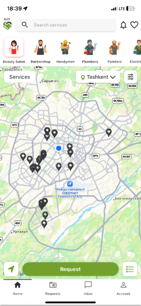 Ijrochi paneli maketi